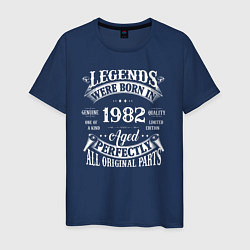 Мужская футболка Легенды рождаются в 1982