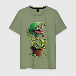Мужская футболка Plant - Piranha