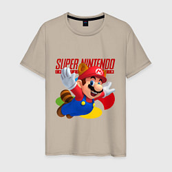 Мужская футболка SNES - Mario