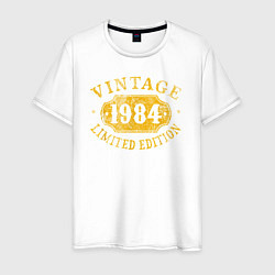 Мужская футболка Винтаж 1984 лимитированная серия