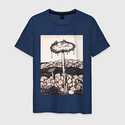 Мужская футболка Dripping Mushroom