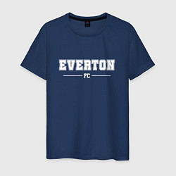 Мужская футболка Everton Football Club Классика