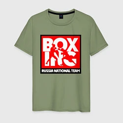 Мужская футболка Boxing team russia