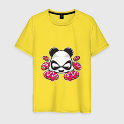 Мужская футболка Пончики панды