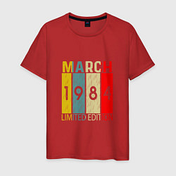 Мужская футболка 1984 - Март