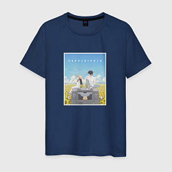 Мужская футболка Какуси и Химэ в поле - Скрытые вещи