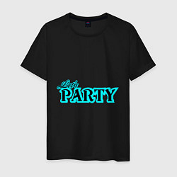 Мужская футболка Lets party