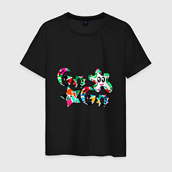Мужская футболка Go-Go Аппликация разноцветные буквы