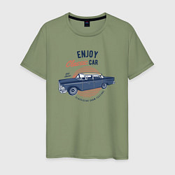 Мужская футболка Enjoy classic car