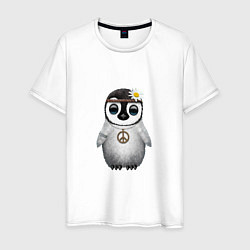 Мужская футболка Мир - Пингвин