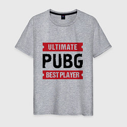 Мужская футболка PUBG: Ultimate Best Player