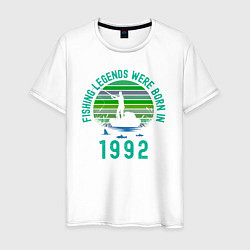 Мужская футболка Легендарный рыбак с 1992