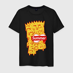 Мужская футболка Bart Simpson - Summer