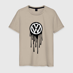 Мужская футболка Volkswagen - art logo