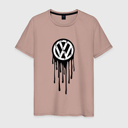 Мужская футболка Volkswagen - art logo