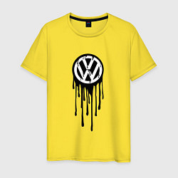 Мужская футболка Volkswagen - art logo