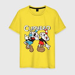 Мужская футболка Cuphead - Mugman