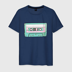 Мужская футболка Музыкальная кассета - олды поймут