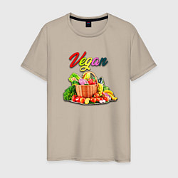Мужская футболка Вегетарианский набор