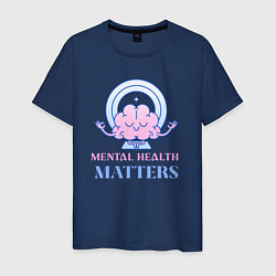 Мужская футболка Mental health matters