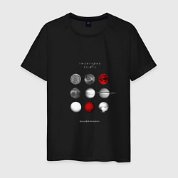 Мужская футболка Planets of space
