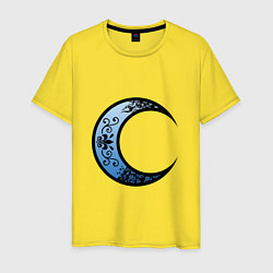 Мужская футболка Убывающая луна
