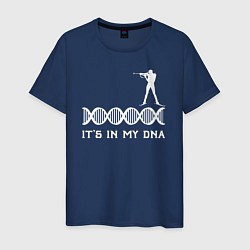 Мужская футболка Биатлон в моем ДНК