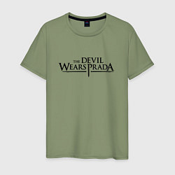 Мужская футболка Devil wears prada logo