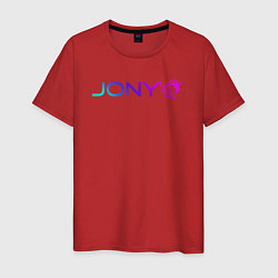 Мужская футболка Джони - неон
