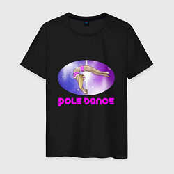 Мужская футболка Танец на пилоне Pole dance