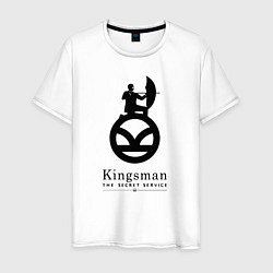 Мужская футболка Kingsman Секретная служба - logo