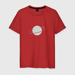 Мужская футболка Планета минимализм