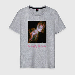 Мужская футболка Butterfly Nebula