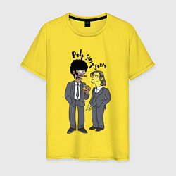Мужская футболка Pulp Simpsons - Tarantino