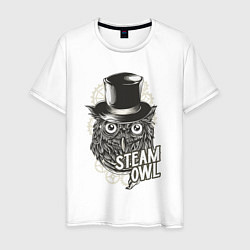 Мужская футболка Steam owl