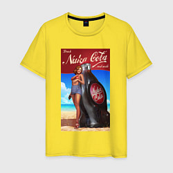 Мужская футболка Fallout nuka - cola