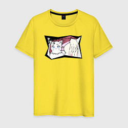 Мужская футболка Кошка и попка