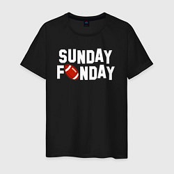 Мужская футболка Воскресенье день веселья - американский футбол