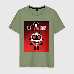 Мужская футболка Cult of the Lamb - Картина-пoстер