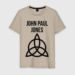 Мужская футболка John Paul Jones - Led Zeppelin - legend