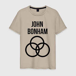 Мужская футболка John Bonham - Led Zeppelin - legend