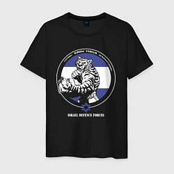 Мужская футболка Krav-maga emblem tiger