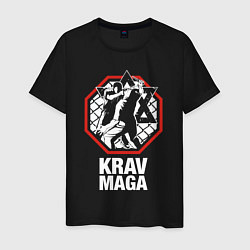 Мужская футболка Krav-maga octagon - ring