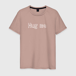 Мужская футболка Hug Me its free