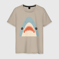 Мужская футболка Милая маленькая акула