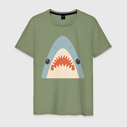 Мужская футболка Милая маленькая акула