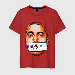 Мужская футболка My name is - Eminem