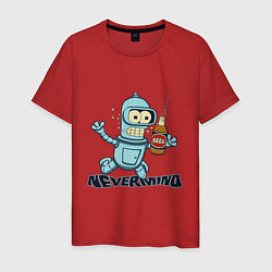 Футболка хлопковая мужская Little Bender, цвет: красный
