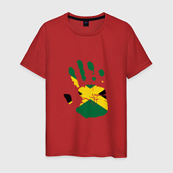 Мужская футболка Hand Jamaica