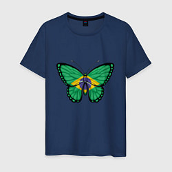 Мужская футболка Бабочка - Бразилия
